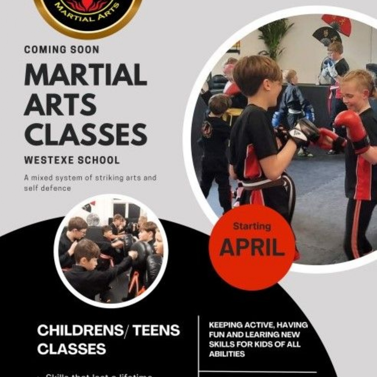 West Exe School New Dawn Martial Art Club comes to WES